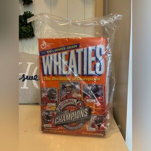 2002 Tampa Bay Buccaneers Super Vowl Champ Wheaties Cereal Box (empty)